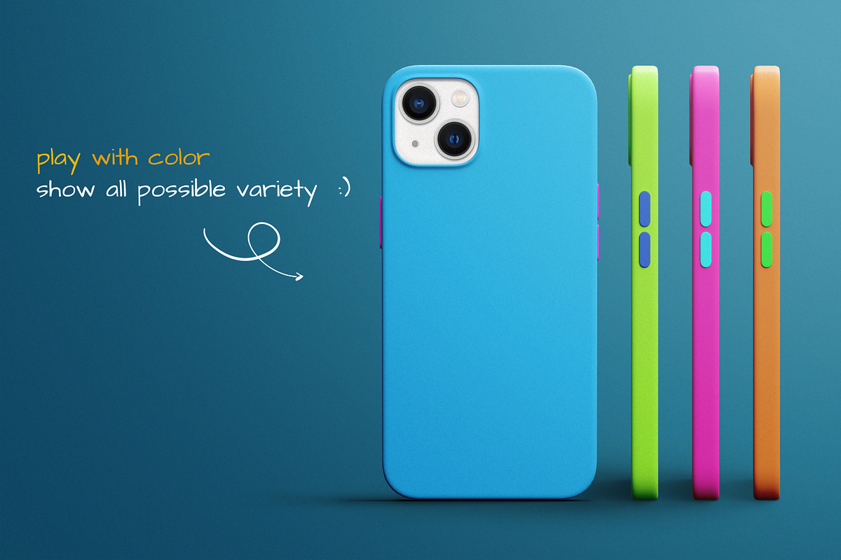 Phone Case Cover Mockup Set, a Product Mockup by mocko (Photo 4 of 7)