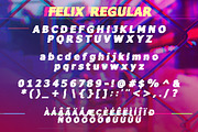 Felix Glitch Duo Font, a Sans Serif Font by khurasan (Thumbnail 6 of 7)