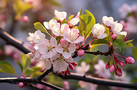 Beautiful blossom branch in the park, a Nature Photo by AlyaAnd