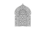 Islamic Arch Window Mandala Bundle, an Illustration by Artivon (Thumbnail 32 of 45)