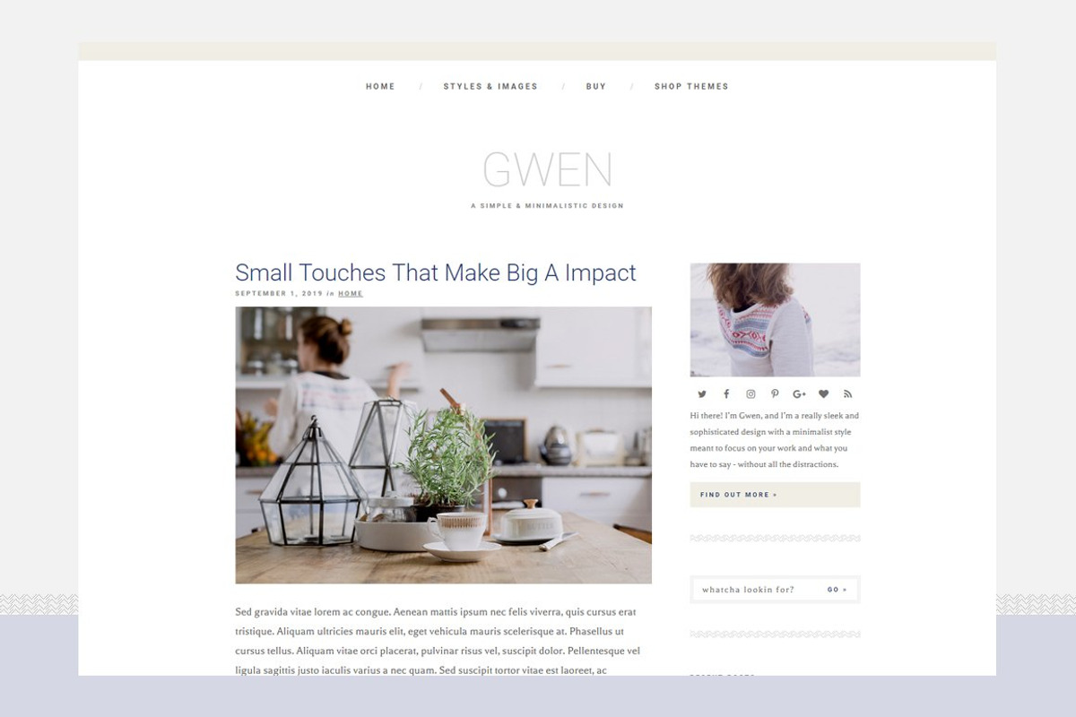 WordPress Theme Bundle, a WordPress Template by Anna Moore (Photo 4 of 7)