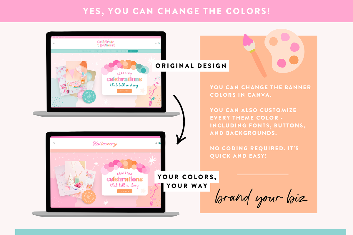 Bright Party Shopify Theme, a Shopify Template by Design Pixie (Photo 8 of 10)