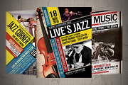 Jazz Flyer / Poster Bundle, a Flyer Template by Septian (Thumbnail 2 of 3)