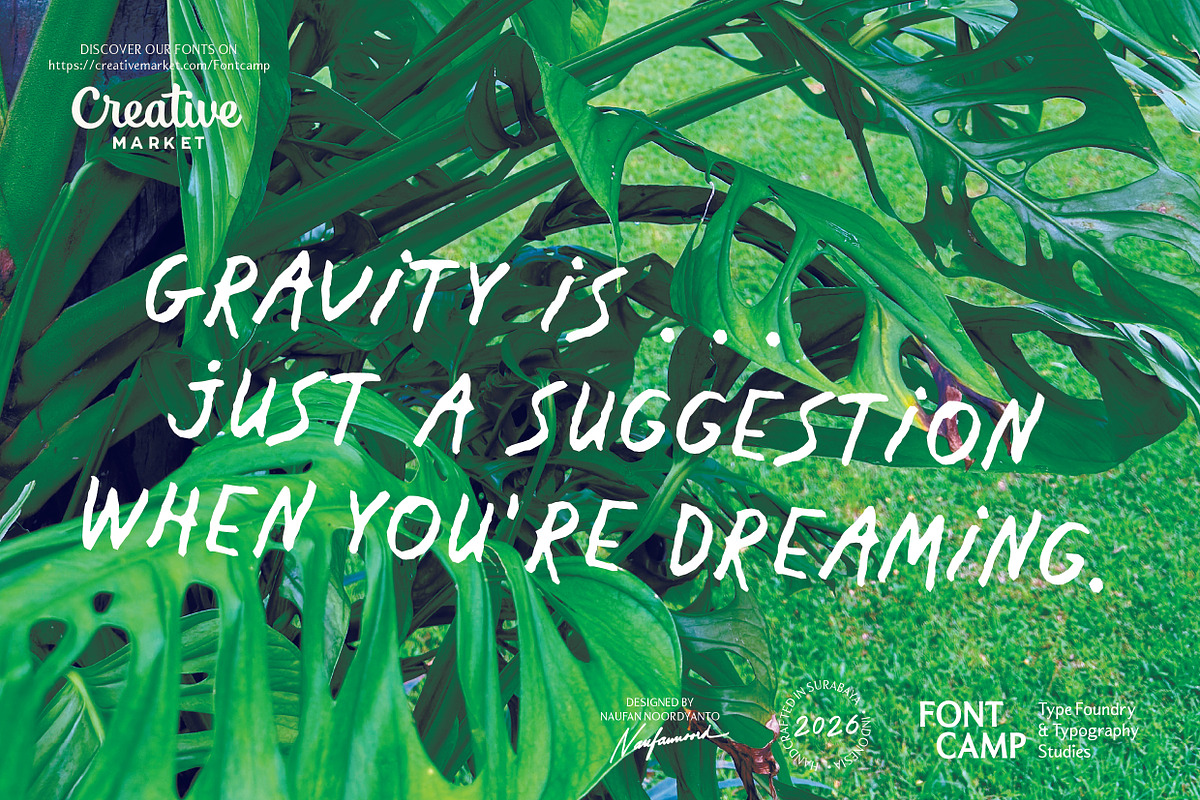 Swaymotion Font, a Handwritten Font by Fontcamp Type Foundry (Photo 12 of 17)