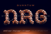 Quantum NRG - Color Bitmap Font, a Symbol Font by Gleb Guralnyk (Thumbnail 1 of 5)