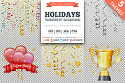 Holidays Decor Elements, a Decorative Illustration by TAlex (Thumbnail 1 of 7)