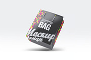 Paper Shopping Bag Mock-Up, a Packaging Mockup by DesignRushMarket (Thumbnail 5 of 7)