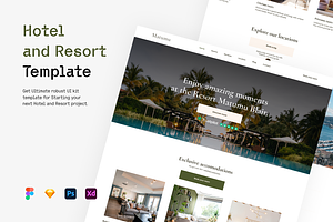 Hotel And Resort - Web Template