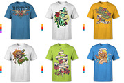 100 T-Shirt and Merchandise Graphics, an Animal Illustration by TSV Art Collective (Thumbnail 22 of 23)