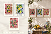 Amalfi Lemon Mediterranean Clipart, a Decorative Illustration by SunnJaneArt (Thumbnail 7 of 17)