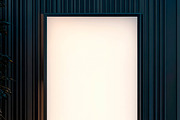Illuminated Billboard Sign Mockup, an Advertising Mockup by Mego-studio (Thumbnail 2 of 5)