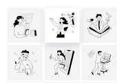Animated Amnesia Illustrations, a Person Illustration by Vectors Market (Thumbnail 6 of 7)