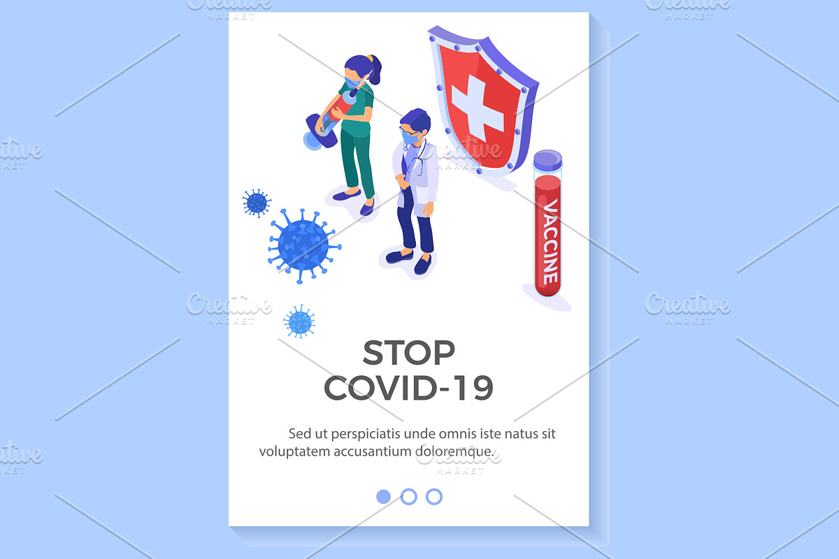 Covid-19 Coronavirus Stop 2019-nCoV, a Person Illustration by TAlex (Photo 2 of 4)