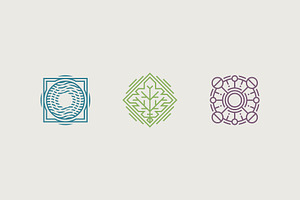 Source Geometric Icon Set