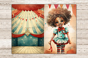 Circus Junk Journal Paper | Carnival, a Person Illustration by GlamArtZhanna (Thumbnail 7 of 10)
