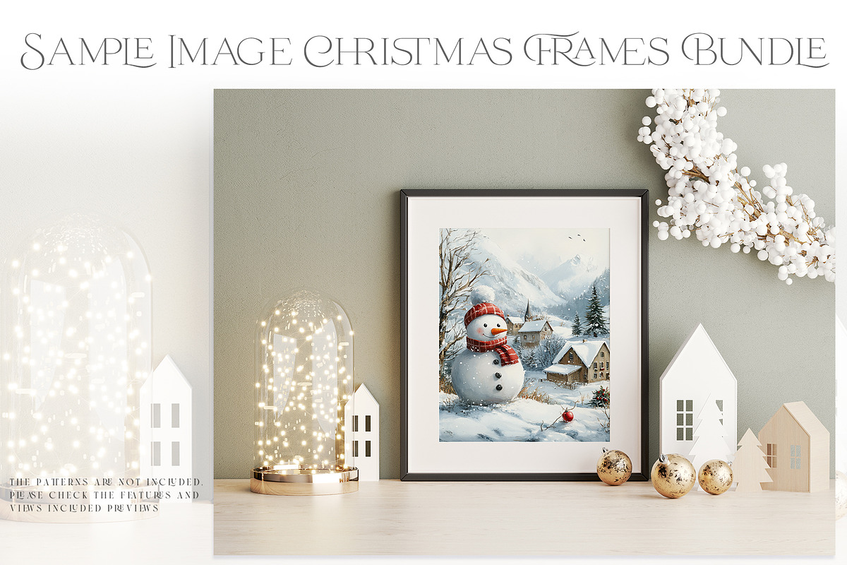 Christmas Frame Bundle - 140 Mockups, a Mockup by mock-ups (Photo 5 of 22)
