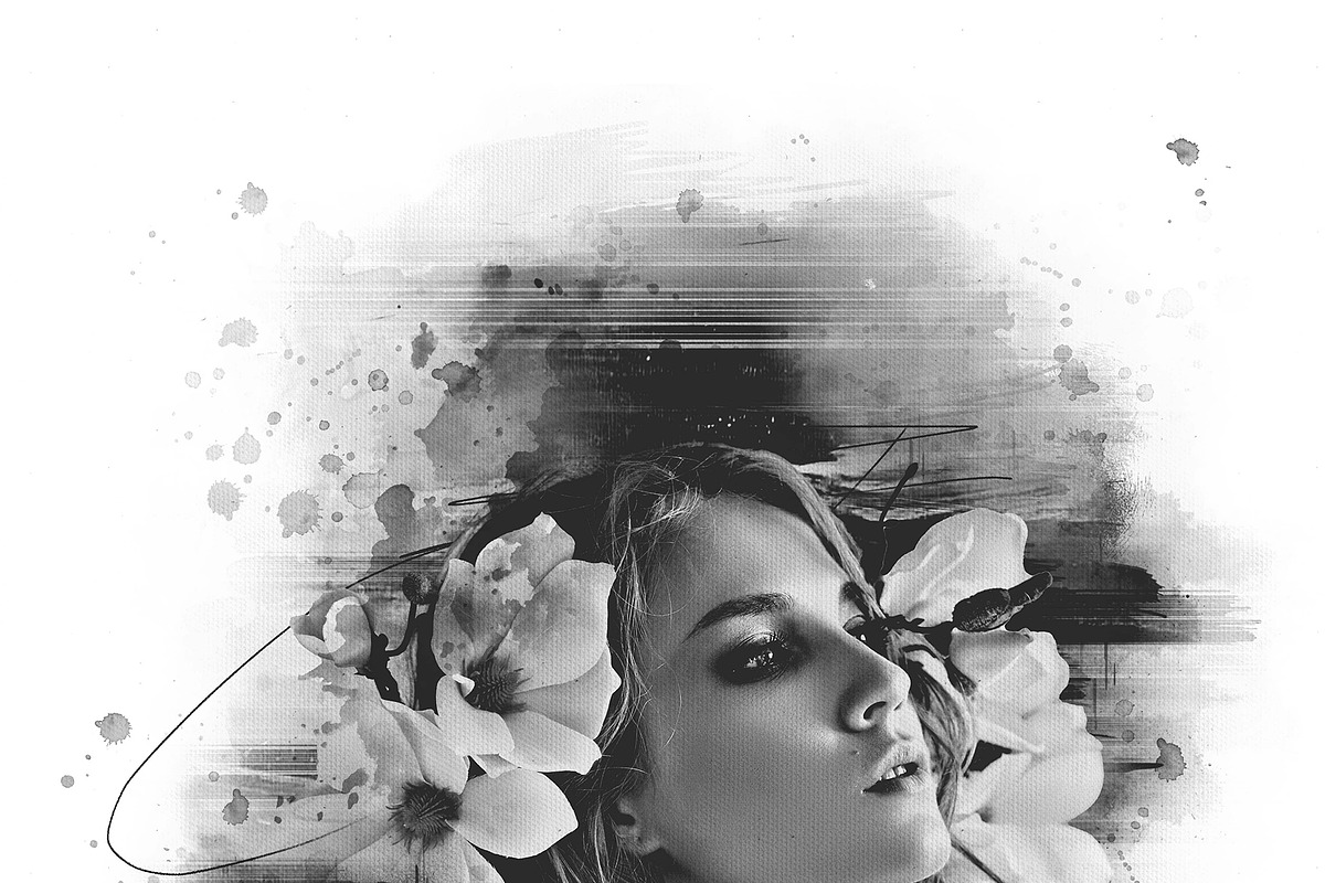 Aqueous Ink Abstraction PS Action, an Action Add-On by MRI STUDIO (Photo 15 of 19)