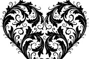 Decorative Heart Silhouette Bundle, an Illustration by Designs_River (Thumbnail 7 of 45)