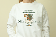 I Was Dilly Dallying Goose, a Graphic by Vector Portal (Thumbnail 4 of 5)