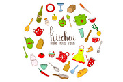 Kitchen. Patterns, posters, stickers, a Food Illustration by BerryCaty (Thumbnail 1 of 11)