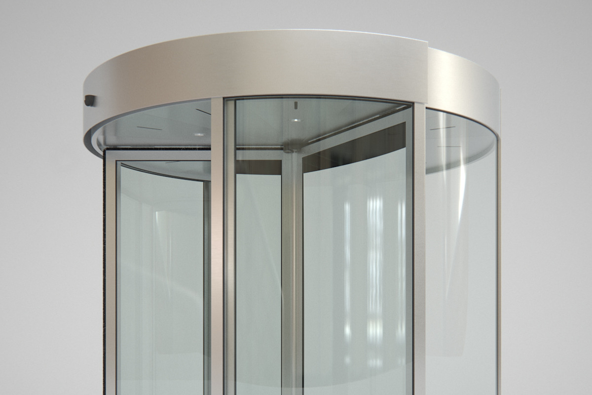 Revolving Door 250cm, an Architecture 3D Model by Dmitriy Kalko (Photo 3 of 14)
