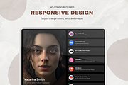 Link In Bio - Framer template, a Landing Page Template by Blue Monkey Media (Thumbnail 2 of 8)