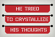 Teco Sans Stencil Regular, a Sans Serif Font by Gaslight (Thumbnail 2 of 5)