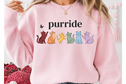 Purride Cats PNG, an Animal Illustration by DreamCafeArt (Thumbnail 2 of 7)