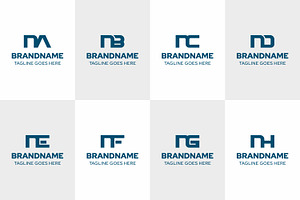Letters NA NB NC ND NE NF NG NH Logo
