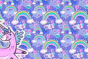 Cute Unicorns Clipart, a Pattern Graphic by ViktoriaARTprint (Thumbnail 6 of 13)