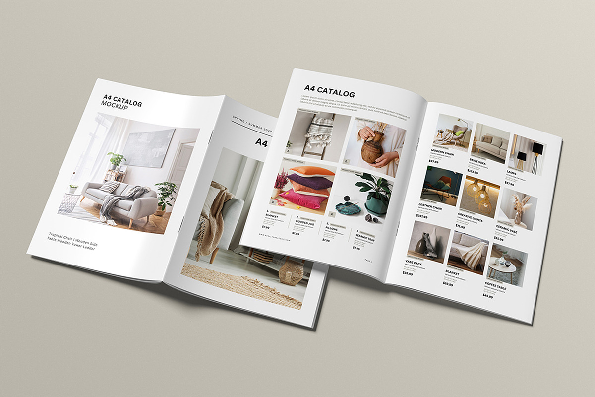 Catalog A4 Mockup, a Books & Magazine Mockup by Twins_studio926 (Photo 5 of 5)