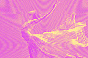 Circular Halftone Pattern Photoshop, a Layer Style Add-On by LESZ Design (Thumbnail 5 of 6)