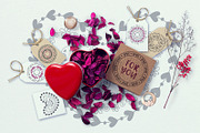 60 Hand Drawn Romantic Pattern Brush, a Brush Add-On by Mallinka (Thumbnail 9 of 12)