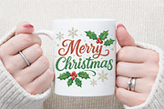 Merry Christmas Png - Glitter Christ, an Illustration by Sublimation Artist (Thumbnail 8 of 9)