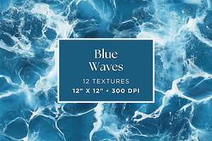 Blue Waves Textures