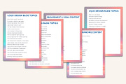 1000+ Daily Content Idea Prompt, a Stationery Template by Designmela01 (Thumbnail 10 of 10)