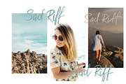 Sad Riff with 6 Stylistic Sets, a Script Font by Rad Fonts (Thumbnail 2 of 12)