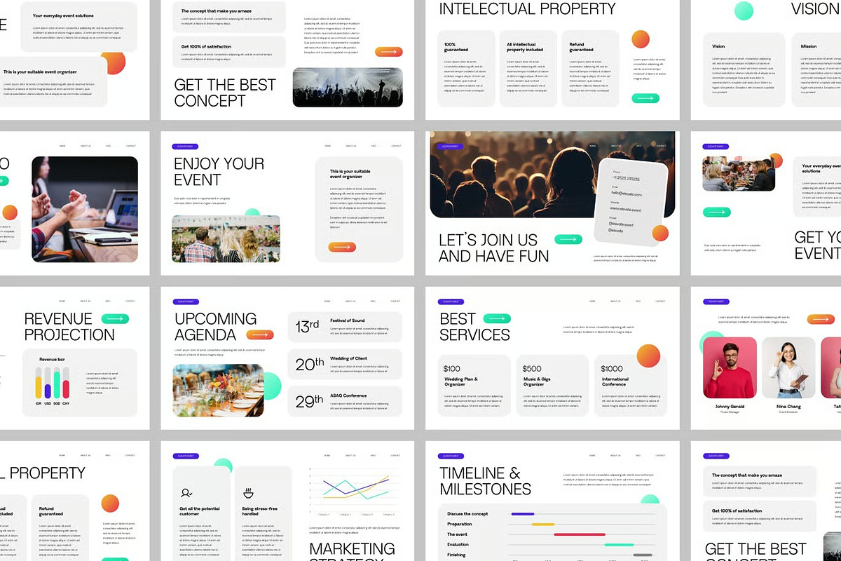 Creative Event Oraganization Keynote, a Presentation Template by Fit-tee (Photo 2 of 2)