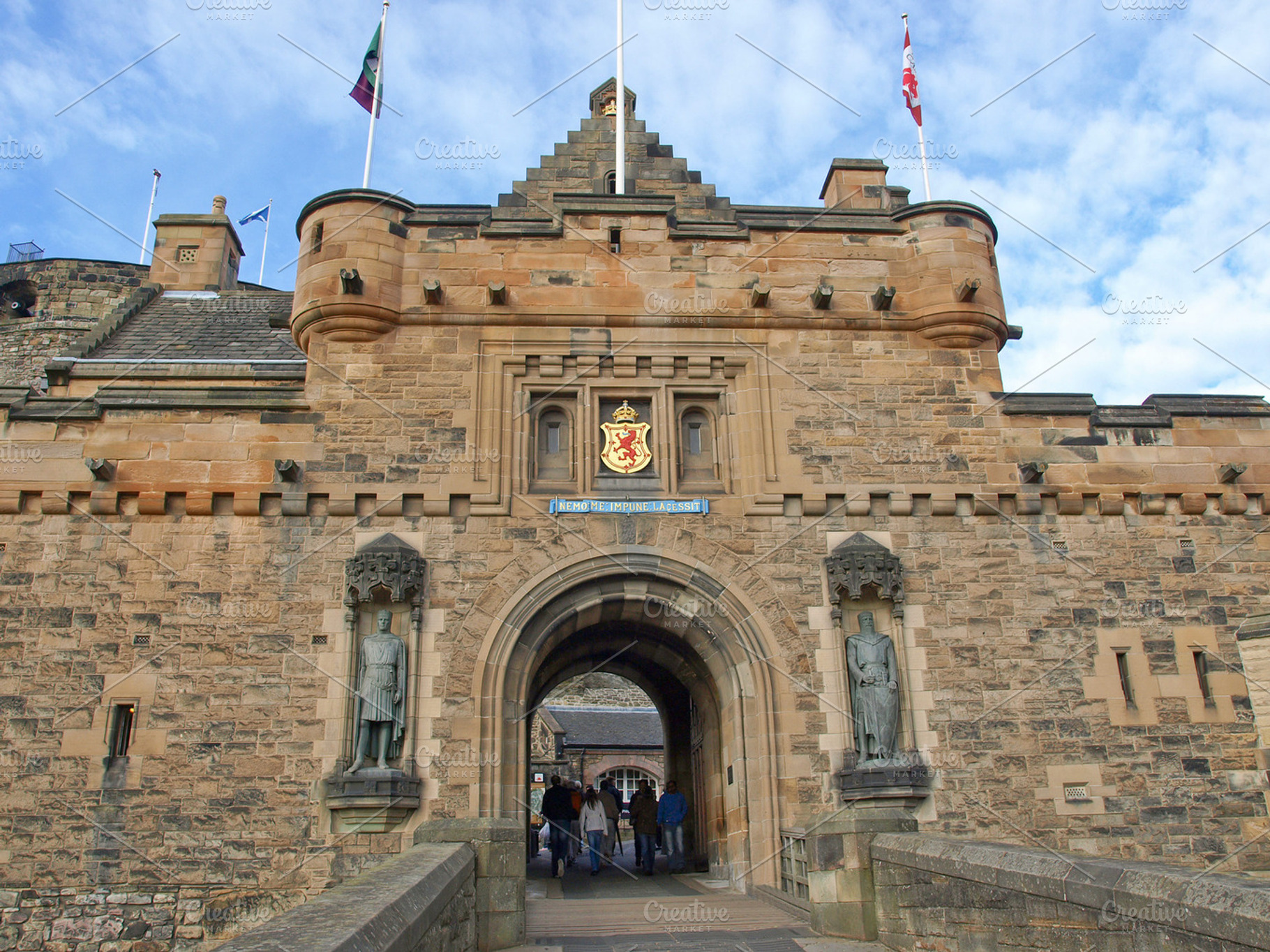 Edinburgh Castle Containing Edinburgh Castle And Scotland