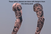 XXL Procreate Tattoo flash bundle, a Brush Add-On by ProcreateInk (Thumbnail 6 of 7)