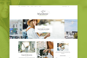 Wanderer - Travel WordPress Theme