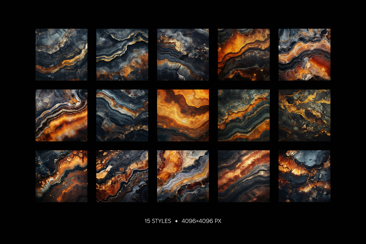 Onyx gemstone wallpaper pack, a Wallpaper Graphic by existacial (Photo 2 of 4)