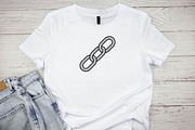 Chain Silhouette SVG, an Object Illustration by newminddesign (Thumbnail 2 of 5)