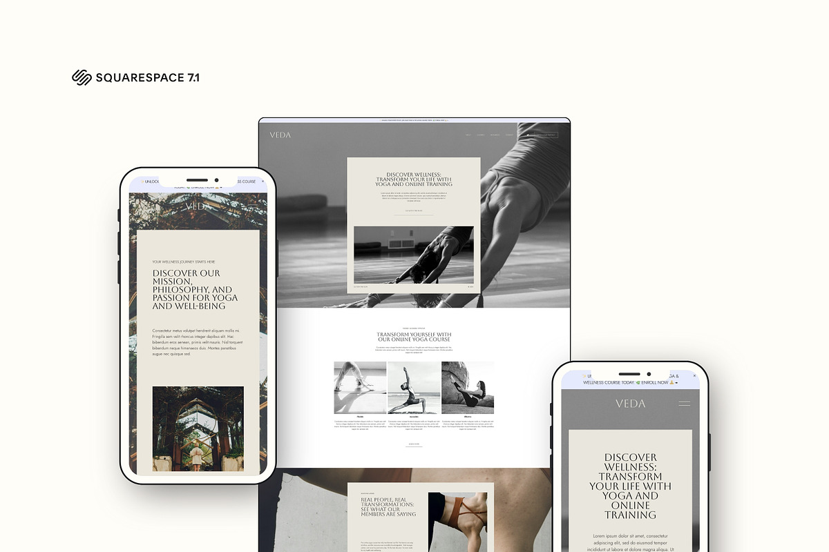 Squarespace 7.1 Website Template, a Squarespace Template by Iris Avenue Studio (Photo 2 of 7)