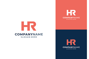 Initial Letter HR Clean Logo, a Branding & Logo Template by ika trisiana