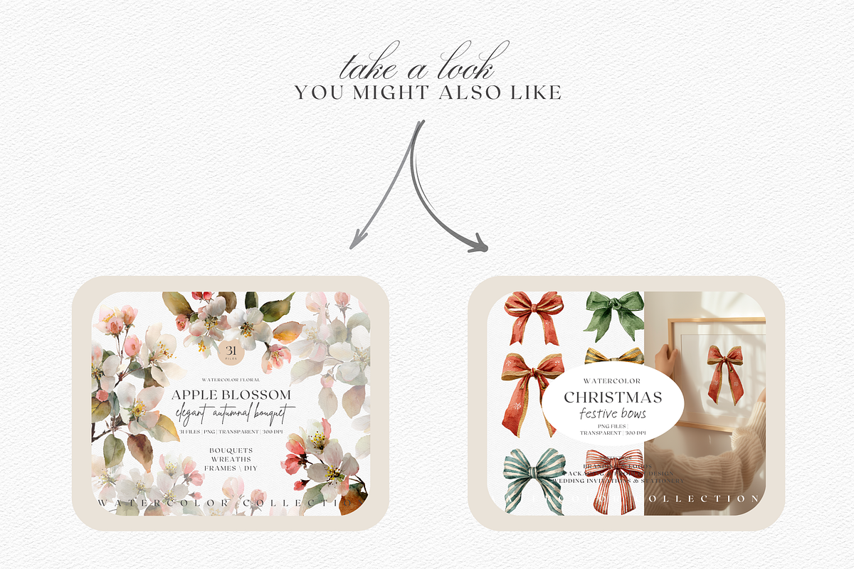 White Flowers with Berries, a Decorative Illustration by ThaismotaCreativeCo (Photo 8 of 9)