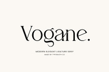 Vogane | Modern Elegant Ligature
