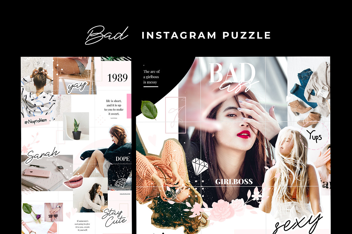 Royal Instagram Bundle Pack, a Social Media Template by Helloxandro (Photo 6 of 26)