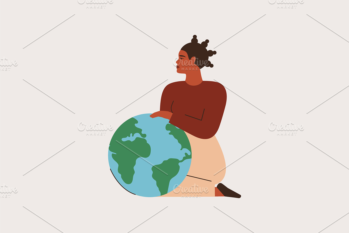 Women and the Environment, a Person Illustration by Mary Long (Photo 4 of 6)
