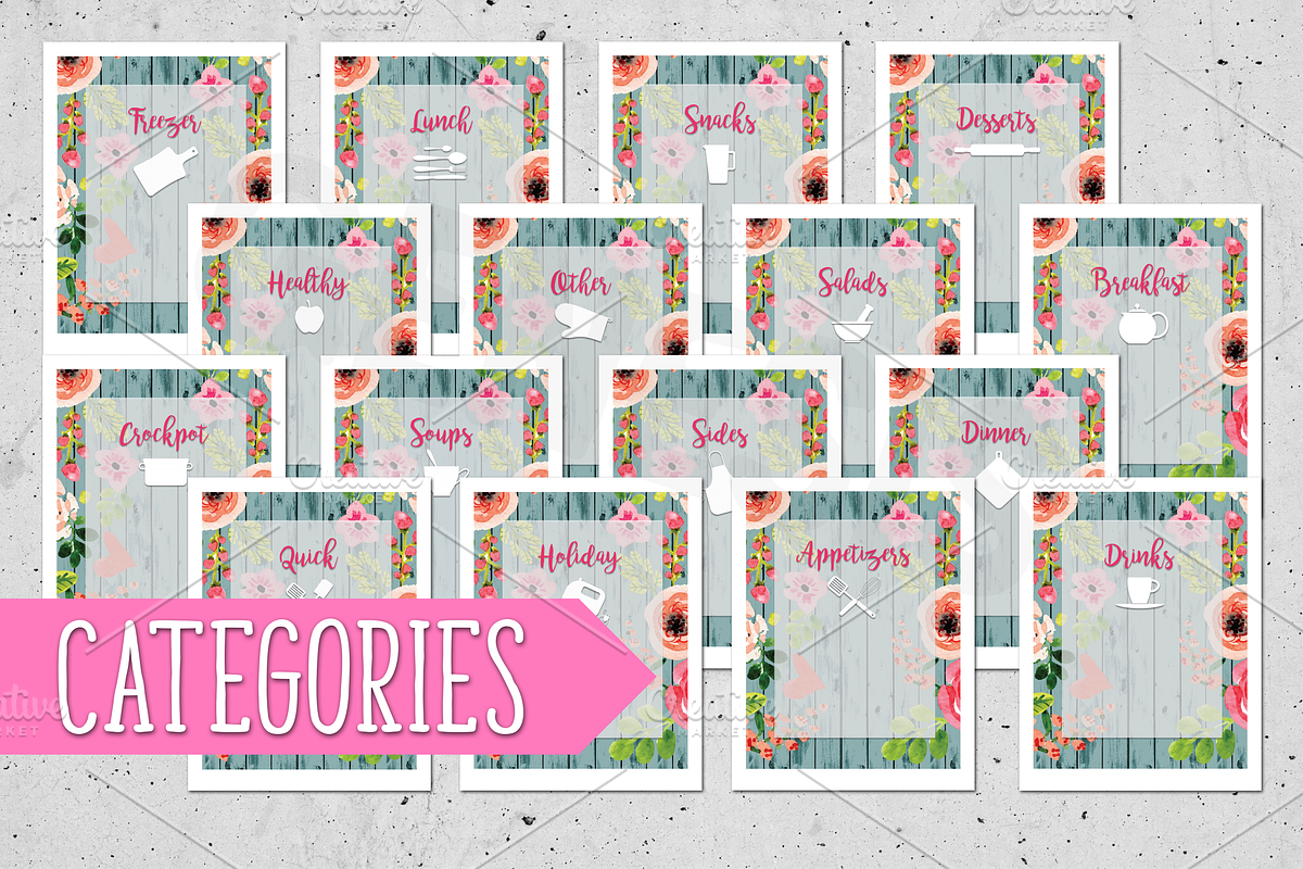 2021 Homemaking Planner - KIT!, a Stationery Template by Genesis Printables (Photo 4 of 4)